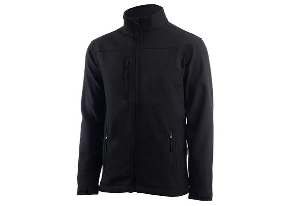 TRINITY veste softshell 3 couches (noir, XS)