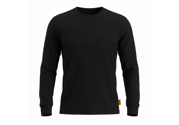 YINZI T-Shirt col rond ML 100% coton