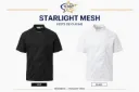 SARTALIGHT MESH - Veste de cuisine manches courtes